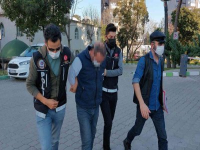 ÜZERİNDE HEM DE EVİNDE BULUNDU